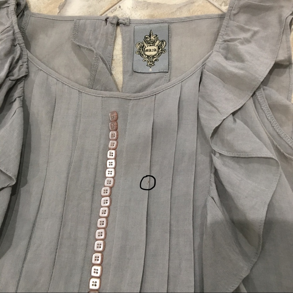 MK2K Ruffle Blouse - Picture 7 of 8